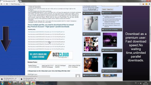 Mac os x Mountain Lion free download [Working serials]