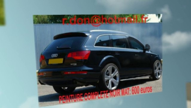 Audi Q7 noir mat, Audi Q7 noir mat, Audi noir mat, Audi Q7 Covering noir mat, audi Q7 peinture noir mat, Audi Q7 noir mat