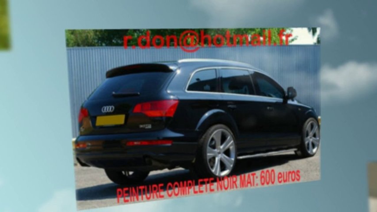 Audi Q7 noir mat, Audi Q7 noir mat, Audi noir mat, Audi Q7 Covering noir mat, audi Q7 peinture noir mat, Audi Q7 noir mat