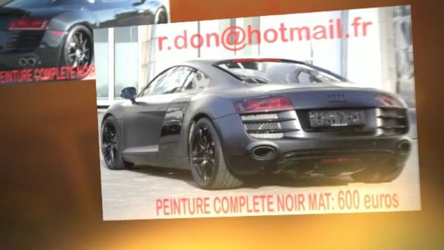 Audi R8 noir mat, Audi R8 noir mat, Audi noir mat, Audi R8 Covering noir mat, audi R8 peinture noir mat, Audi R8 noir mat