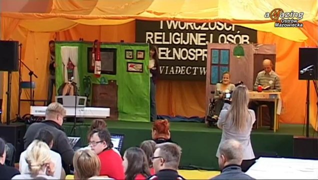 XI Przegląd Twórczości Religijnej Osób Niepełnosprawnych Ostrów Mazowiecka 2013