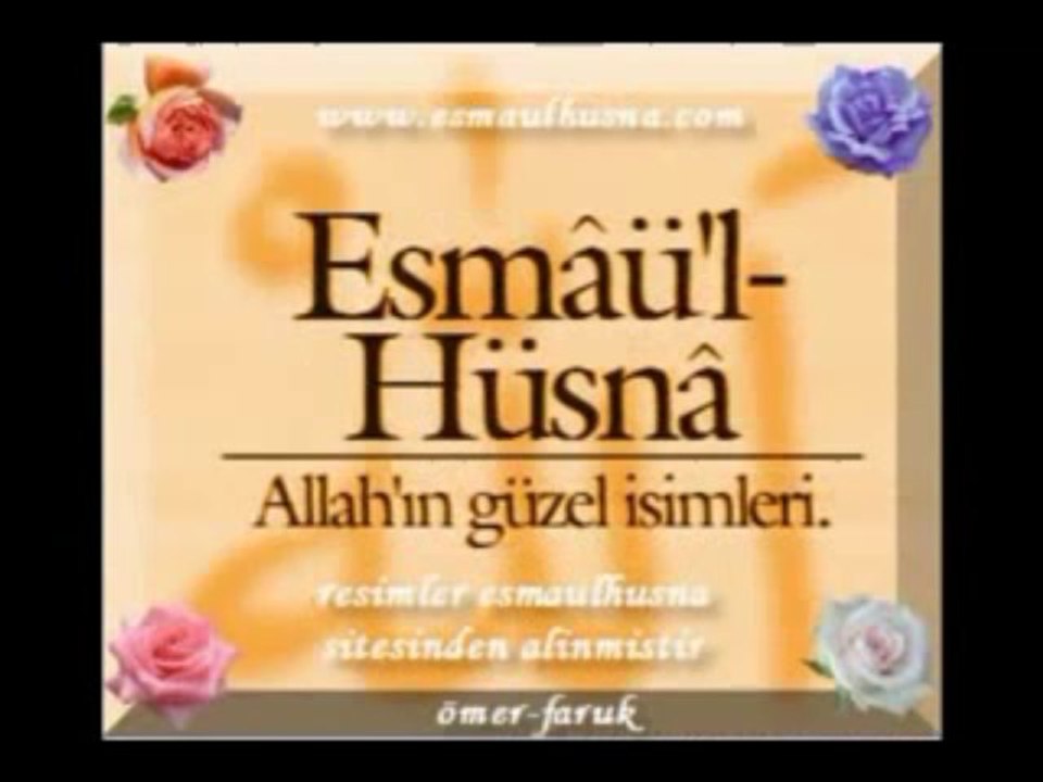 Esmaül Hüsna Faziletleri 6
