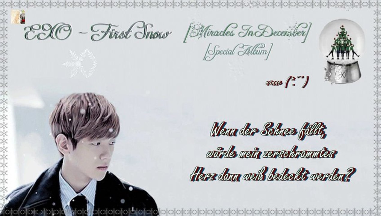 EXO - First Snow k-pop ]german sub]