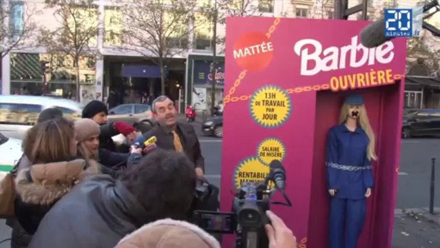 « Barbie ouvrière »: Des militants dénoncent les conditions de travail chez Mattel