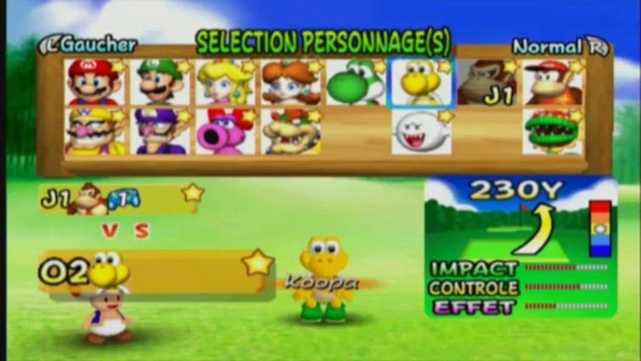 Test Rétro : Mario Golf Toadstool Tour
