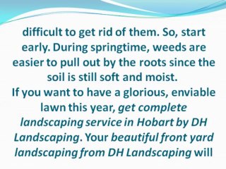 Springtime Landscaping Tips