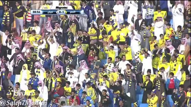 هدف النصر الأول التون - النصر ضد نجران