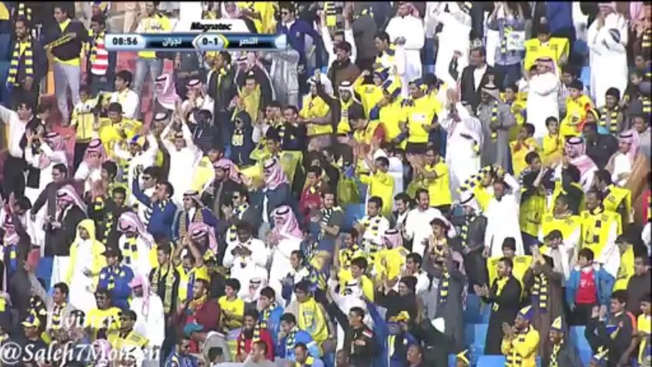 هدف النصر الأول التون - النصر ضد نجران