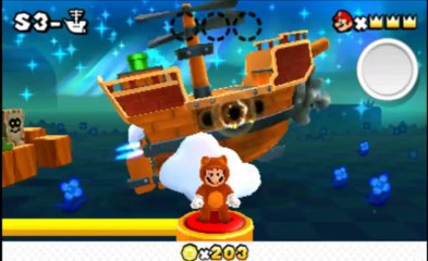 Super Mario 3D Land Walkthrough (3DS HD 1080p) Special World 3-5 All Star Coins 100%