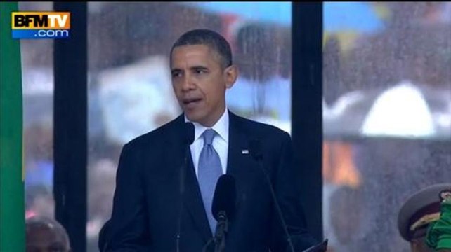 Barack Obama: Comme docteur King, Mandela a donné une voix aux opprimés - 10/12