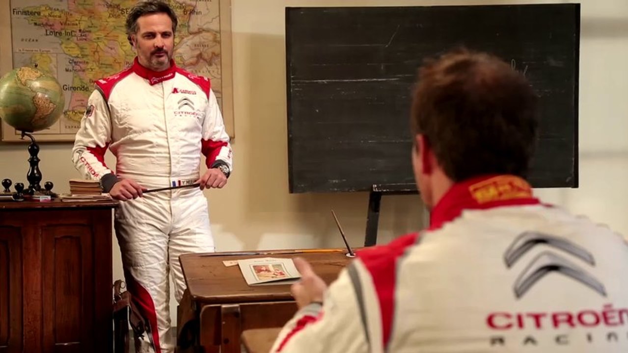 Yvan Muller teaches Sébastien Loeb about WTCC