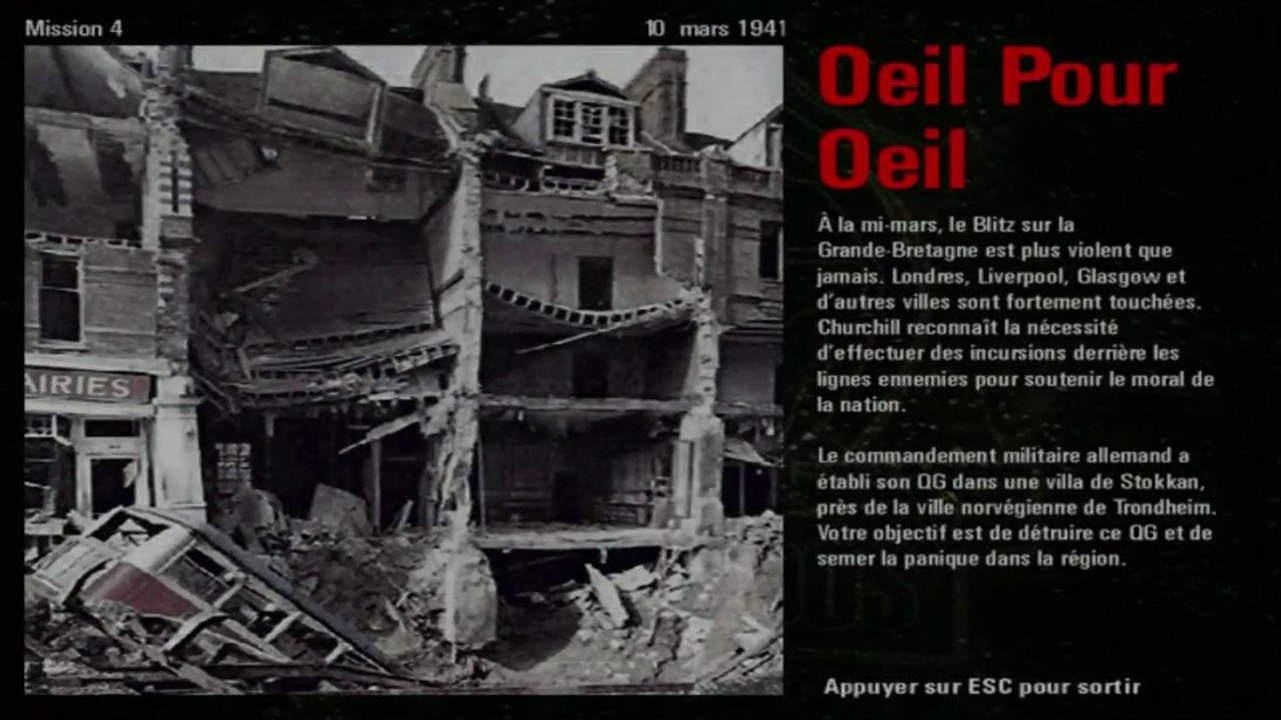 Commandos DLLE/4 Oeil pour oeil