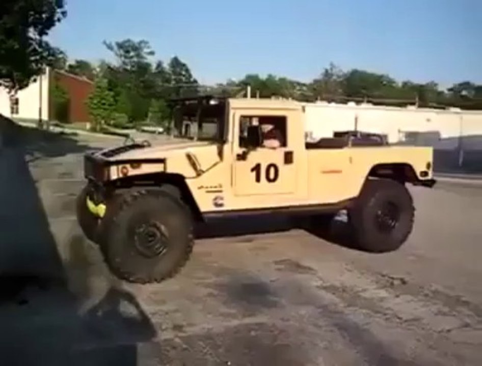 Amazing Jeep Stunt By Hot Desi Video