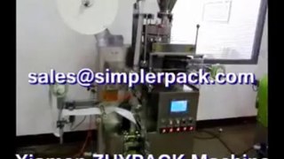 ZH-168 Automatic tea bag packaging machine with thread and tag