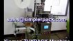 ZH-168 full automatic inner and outer tea bag packing machine with thread and tag