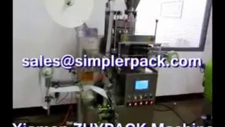 ZH-18 tea bag packing machine price(with string and label )