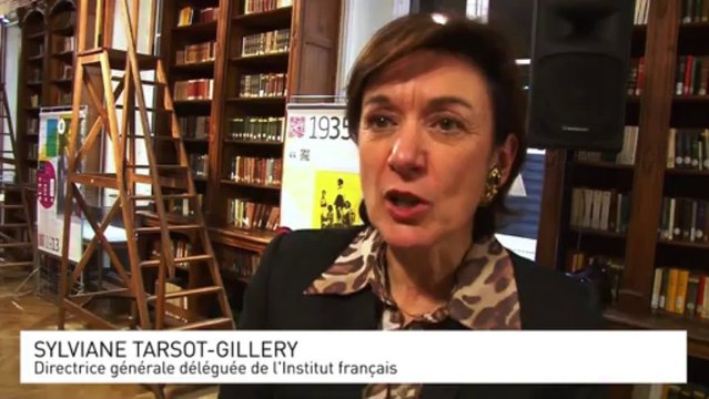 Vernissage de l'exposition Albert Camus 1913-2013 à l'ENS