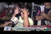 Delincuentes balearon a pequeño empresario avícola en San Juan de Lurigancho