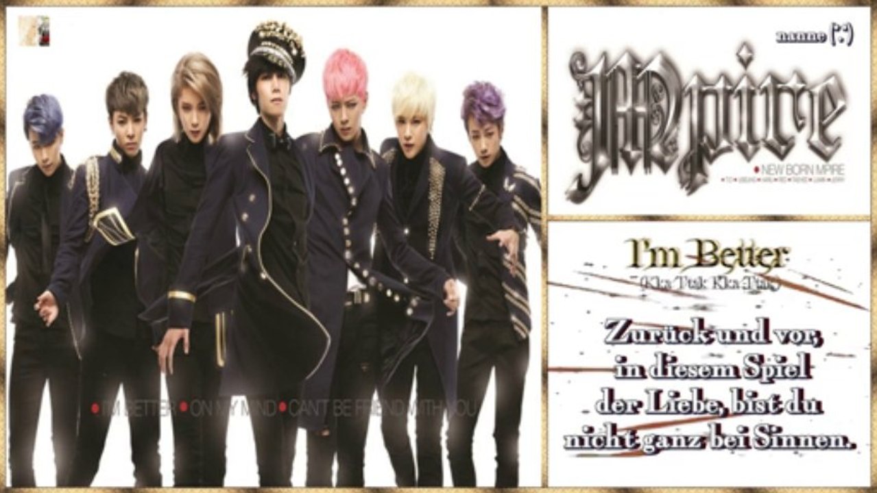 M.Pire - I'm Better k-pop [german sub]