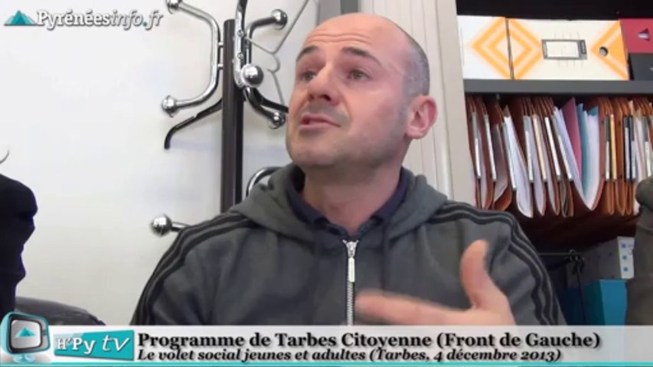 [TARBES] Municipales 2014 MP Vieu Le projet social (4 décembre 2013)