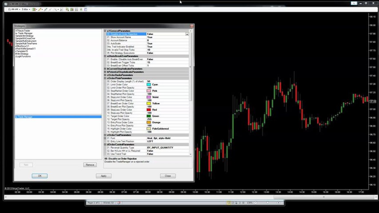 Trade Manager v3 - Update for NinjaTrader's Diversified Trading System (DTS) | Indicator Warehouse