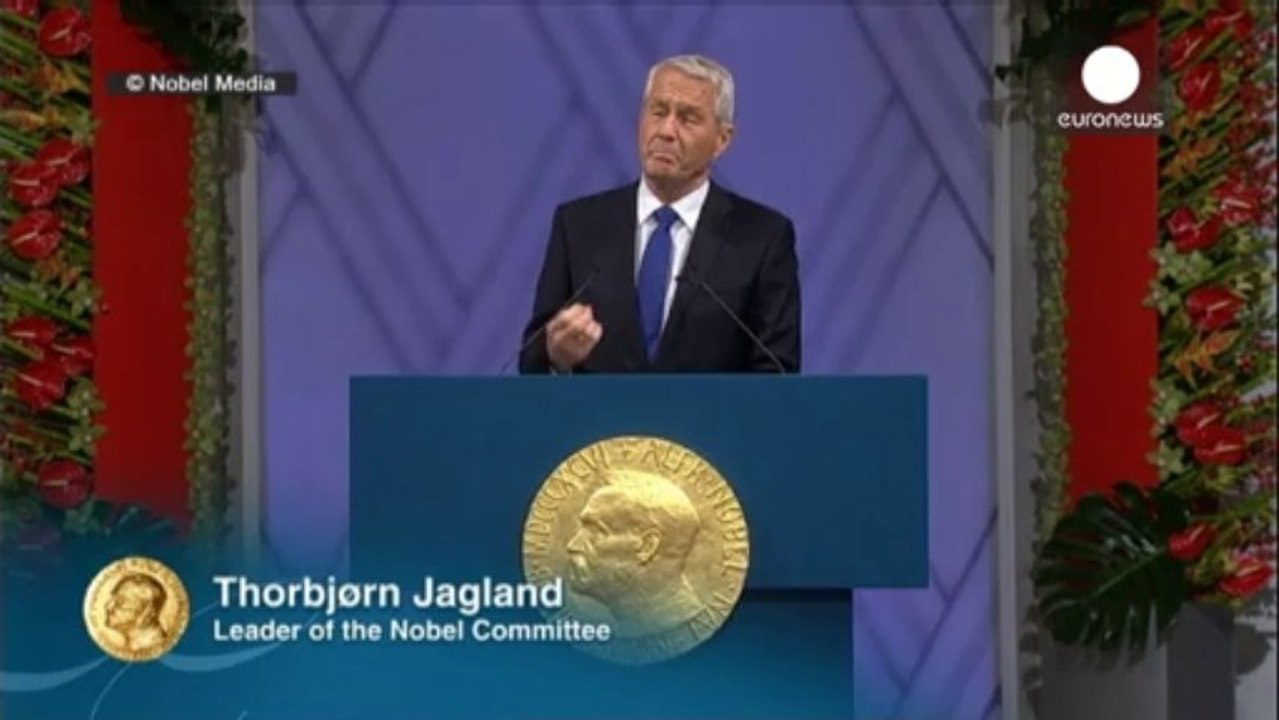 OPCW receives Nobel Peace Prize in Oslo