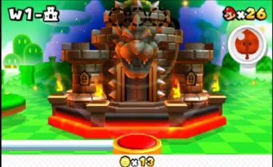 Super Mario 3D Land Walkthrough (3DS HD 1080p) World 1-4 All Star Coins 100%