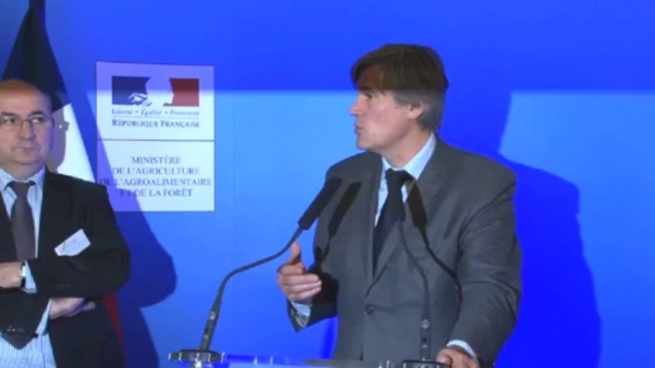 Stéphane Le Foll remet les prix de l'Excellence du Concours Général Agricole