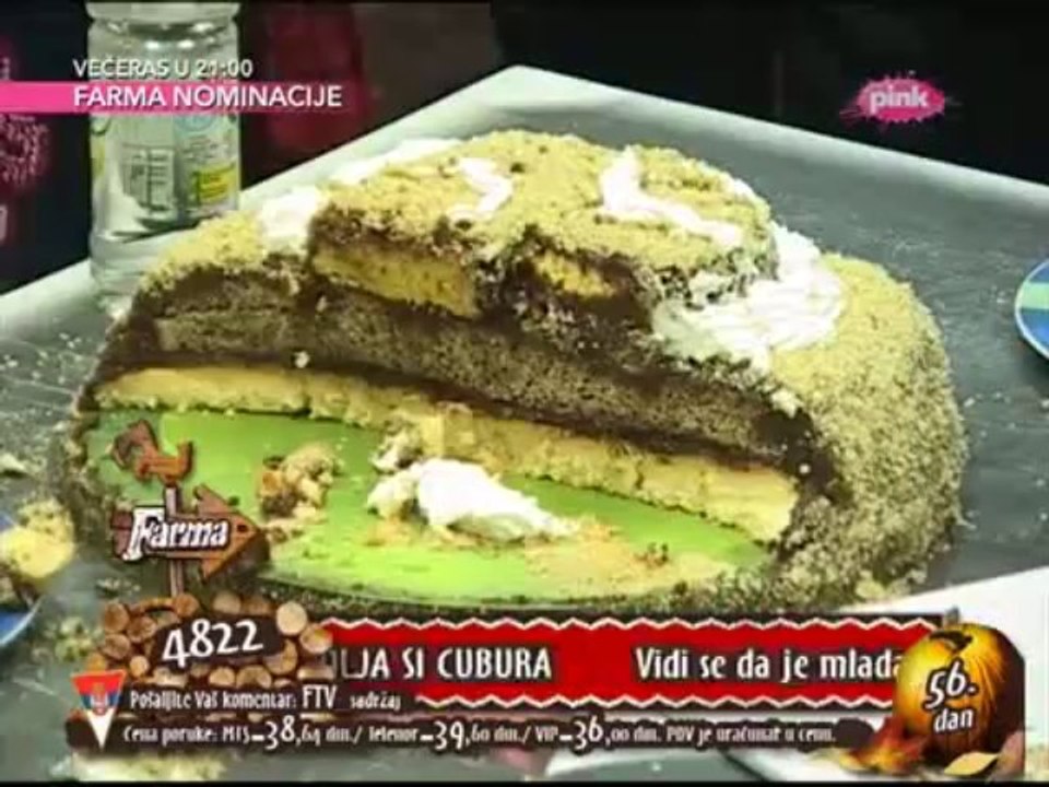 Romana Panić - kumica - teši Jelenu G. posle pada i peva joj ( Haljinica boje lila, O Jelo Jelo ... )