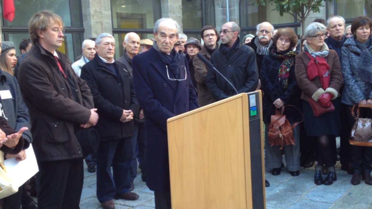 Robert Badinder rend hommage aux résistants