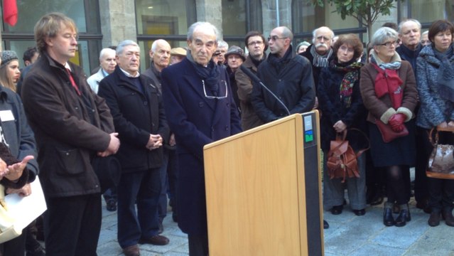 Robert Badinder rend hommage aux résistants