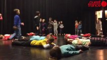 A La Motte 38 écoliers dansent pour Danse nomade