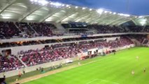 Ambiance au Stade Delaune: Stade de Reims - FC Lorient