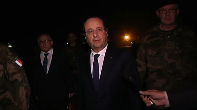 Interview du président de la République à Bangui en République centrafricaine