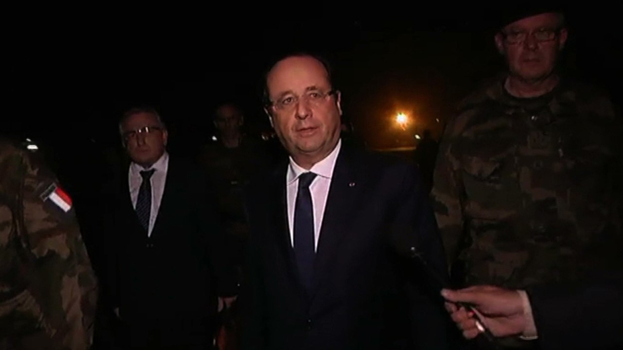 Interview du président de la République à Bangui en République centrafricaine