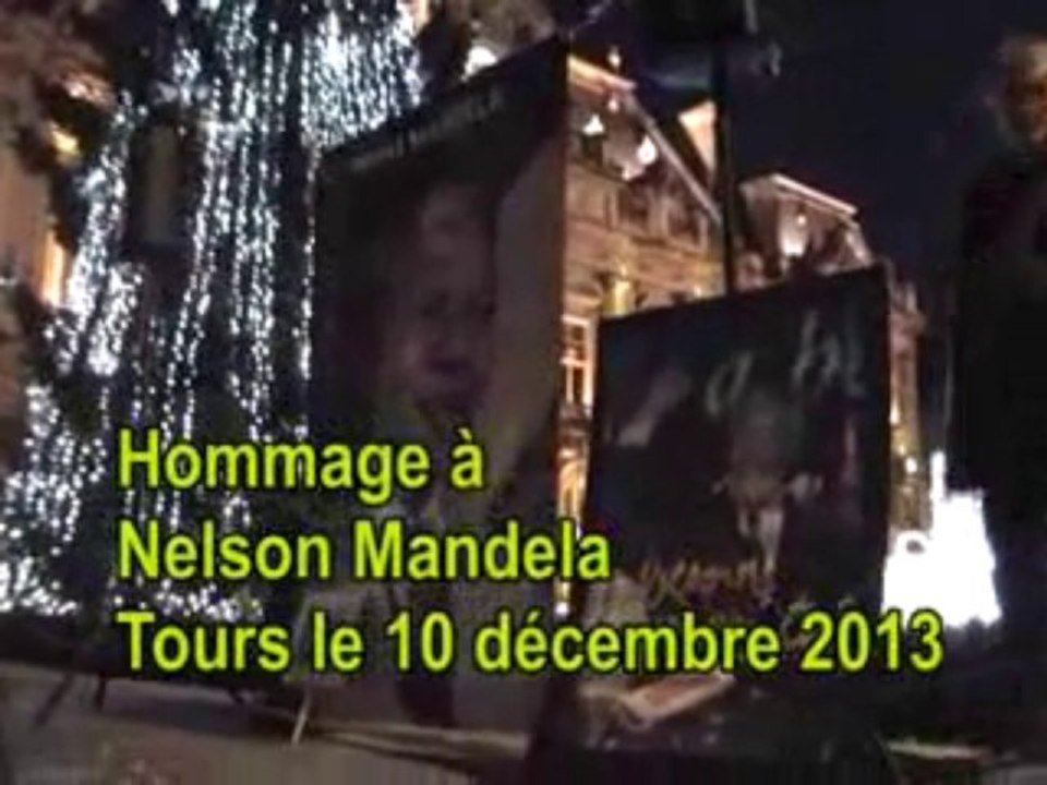 Hommage à Mandela Tours le 10 12 2013