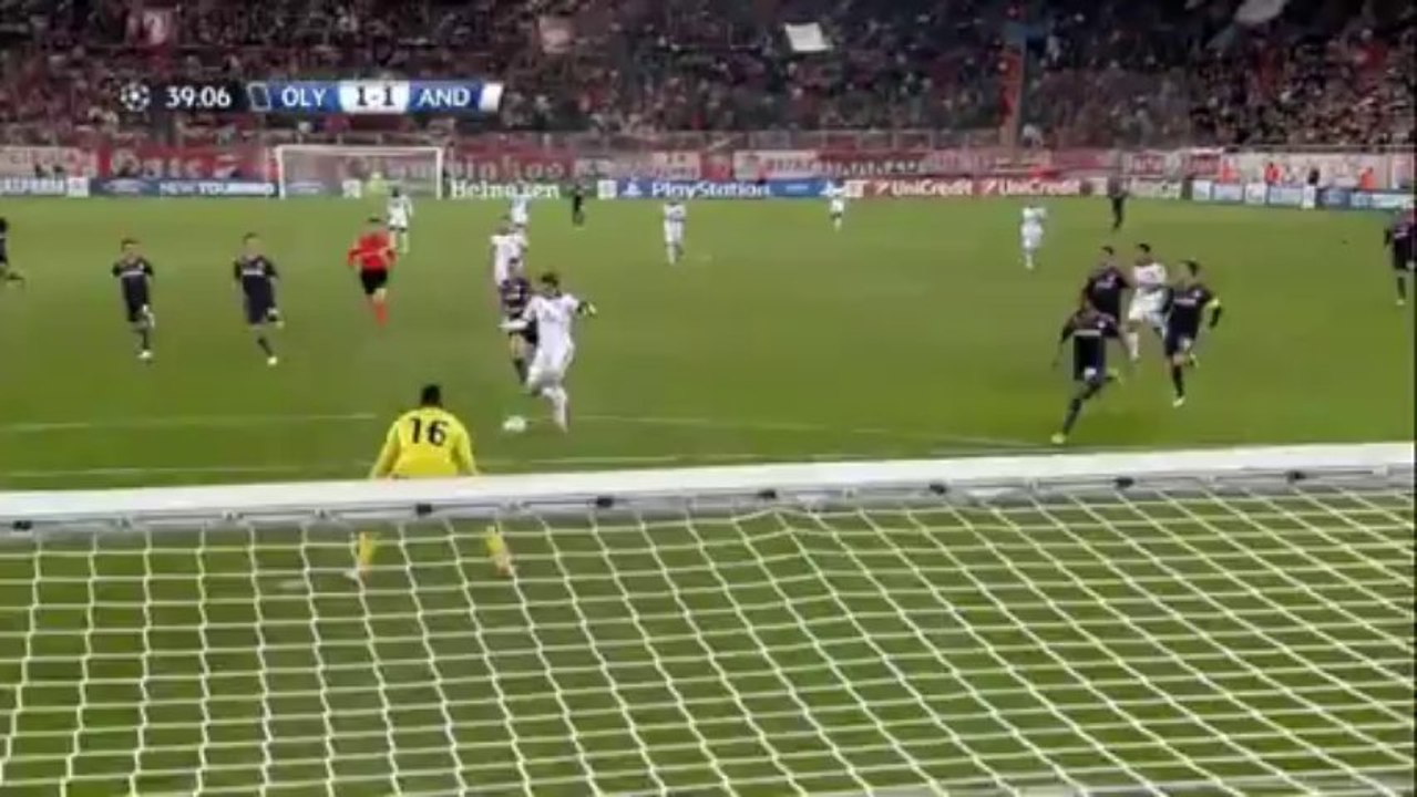 Gol Kljestan (OLY 1-1 AND)