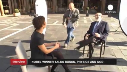 François Englert, interview 10 décembre 2013