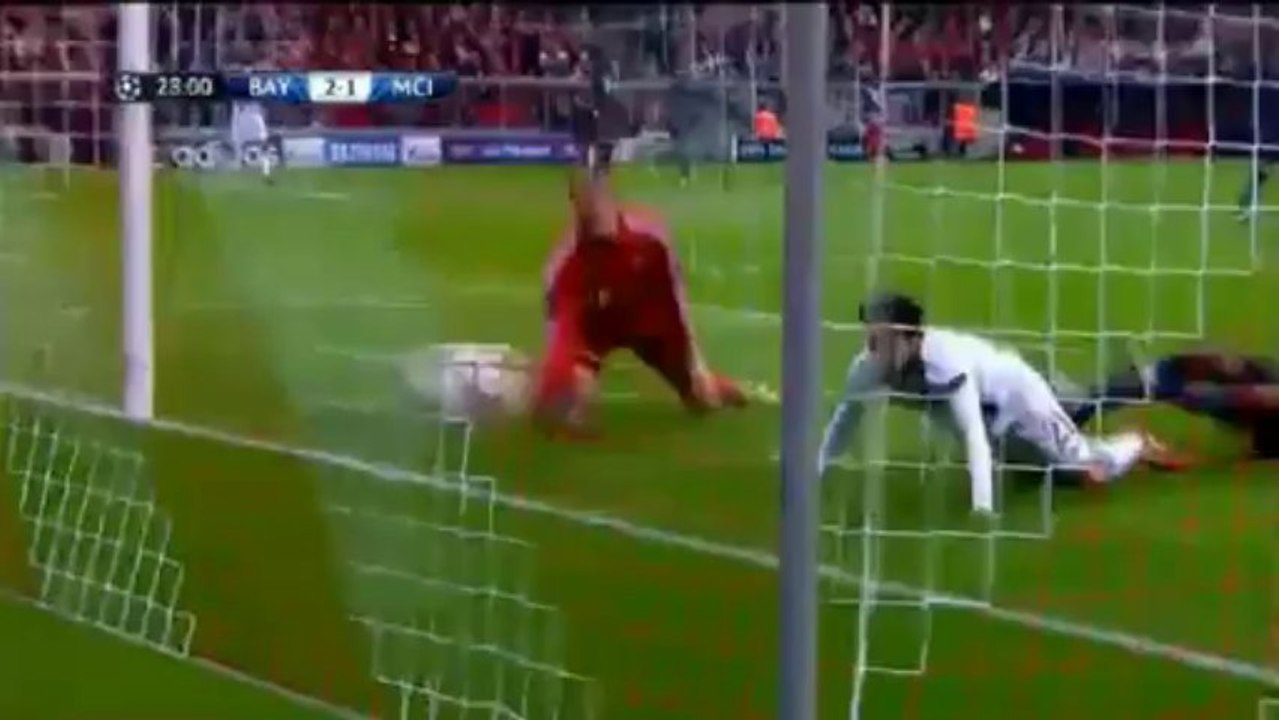 Bayern Monachium - Manchester City 2:3  All Goals (10.12.2013)