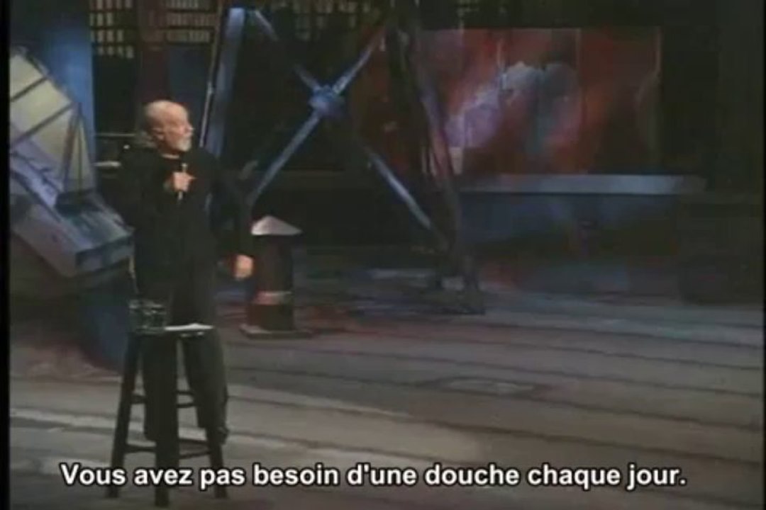 George Carlin - On nageait dans la merde