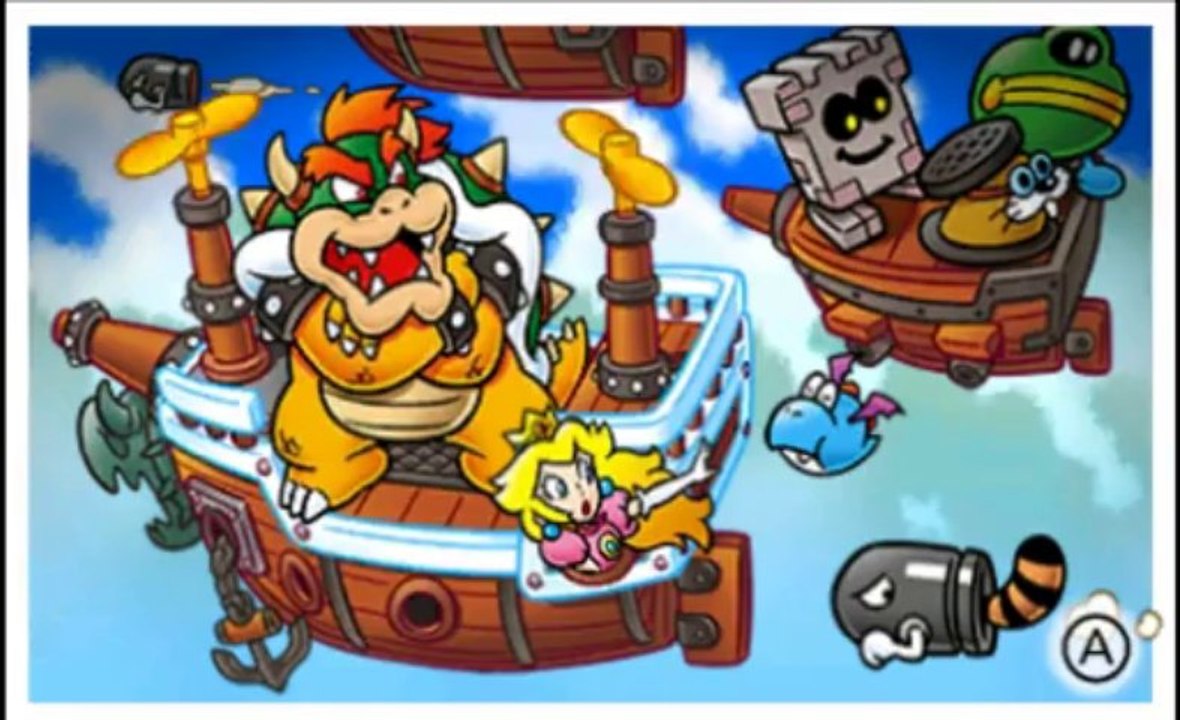 Super Mario 3D Land Walkthrough (3DS HD 1080p) World 2 Airship All Gold Coins