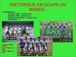 En route pour le Brésil n°1: Algérie