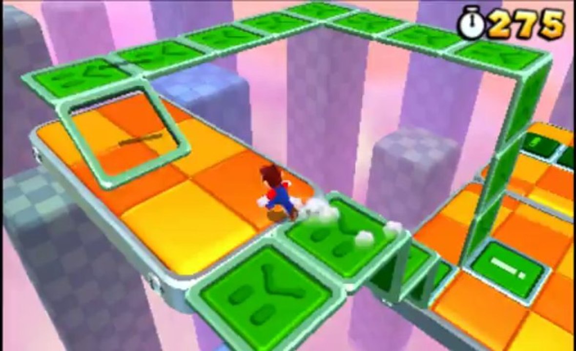 Super Mario 3D Land Walkthrough (3DS HD 1080p) World 4-5 All Star Coins 100%