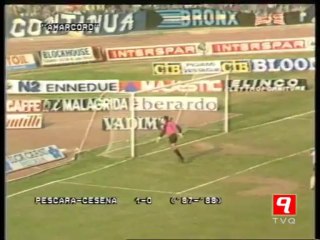 Pescara 1-0 Cesena Serie A 1987-88