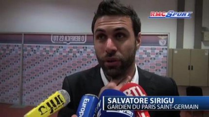 Ligue des Champions / Sirigu : "Il faut se concentrer sur les matchs restant" - 10/12