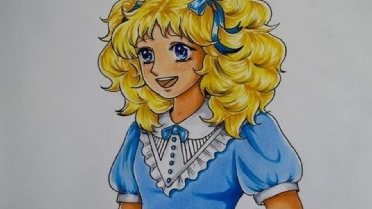 CÓMO DIBUJAR A CANDY CANDY CON COPIC COLORS