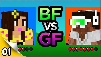 Minecraft BFvsGF - EP 1 -  No! I'm Going to Win!