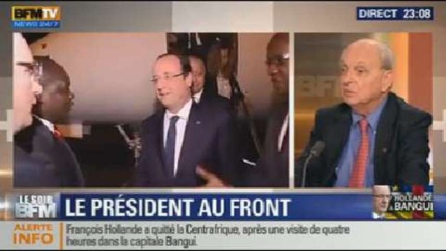 Le Soir BFM: Centrafrique: une visite à Bangui de Hollande sous très haute tension - 10/12 3/3