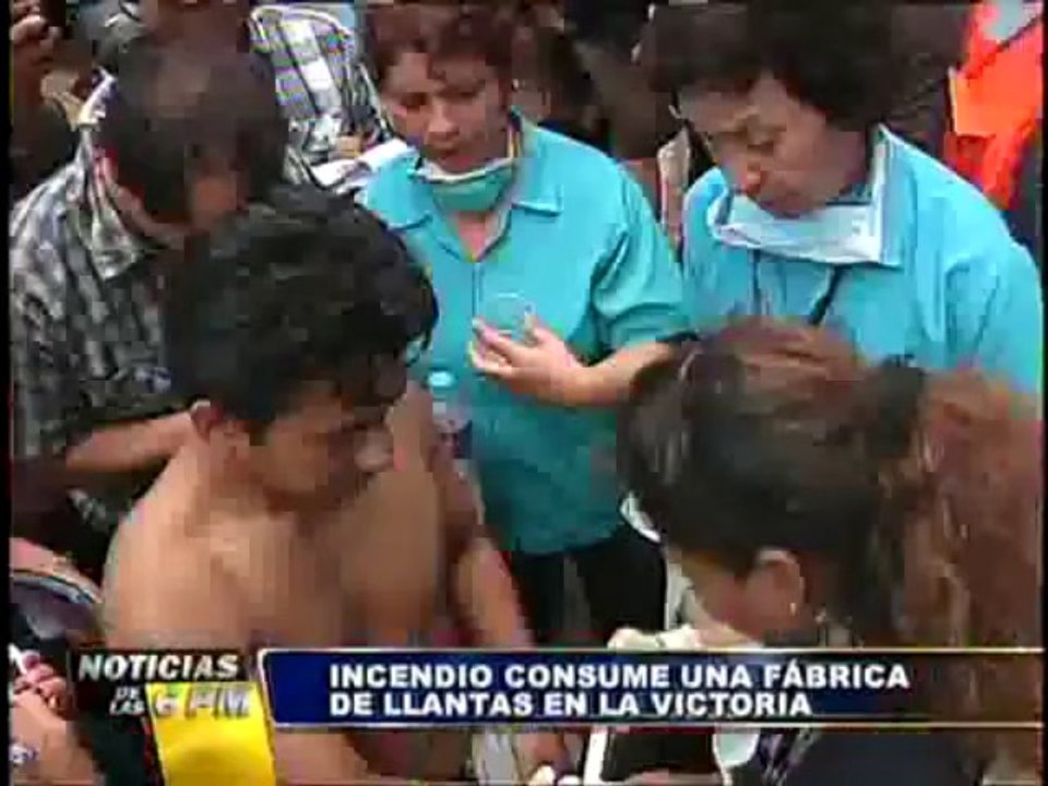 Noticias de las 6: cinco bomberos heridos tras incendio de fábrica en La Victoria (1/2)