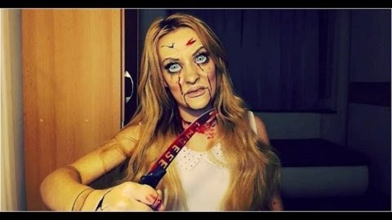 CREEPY DOLL make up TUTORIAL ^^